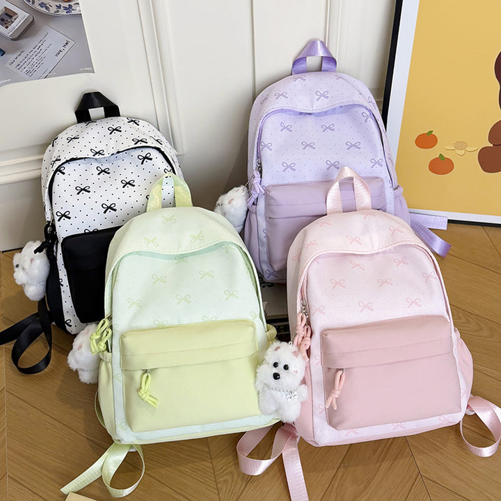 Whimsical Pattern Casual School Backpack Stornfield