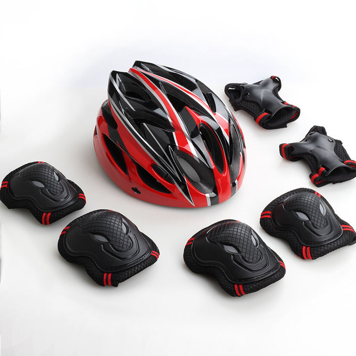 Safety Helmet and Protective Gear Set Stornfield