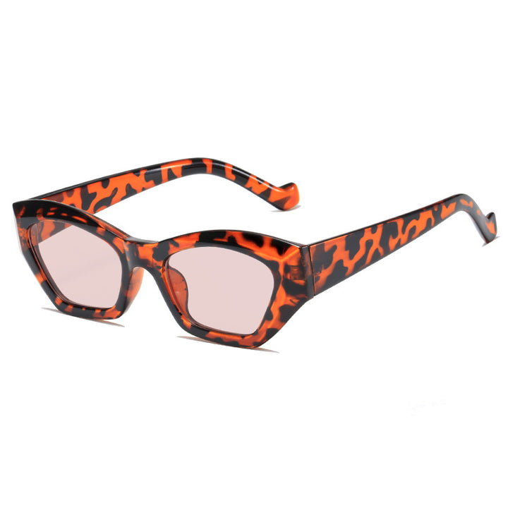 Ladies fashionable sunglasses in extravagant leopard pattern Stornfield