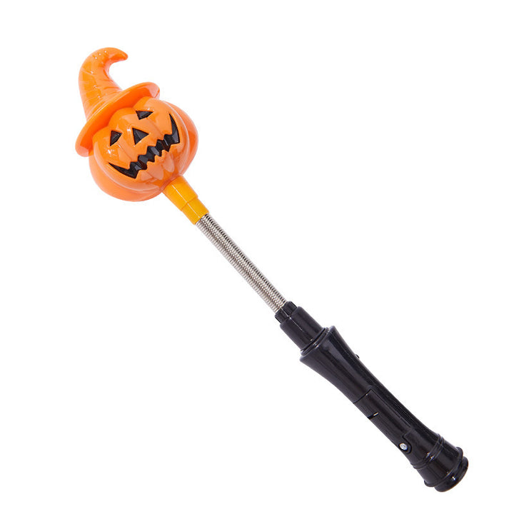 Creative Halloween Deco Candle with Pumpkin Motif Stornfield