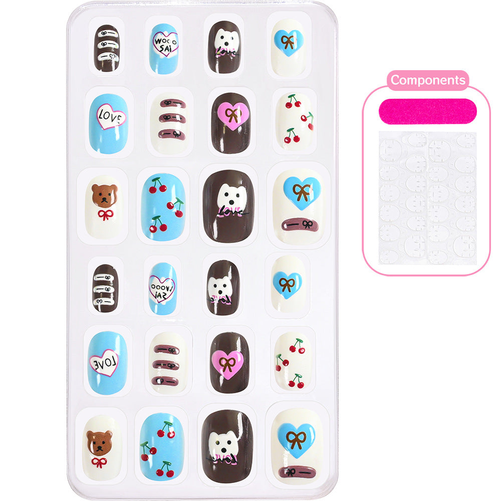 Themed Summer Beach Nail Art Press-On Nails Stornfield