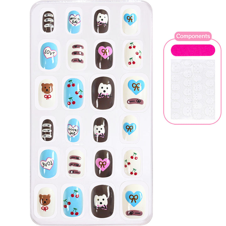 Themed Summer Beach Nail Art Press-On Nails Stornfield