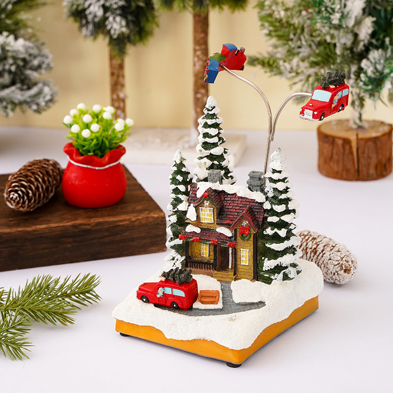 Nostalgic Christmas Village Decoration Stornfield