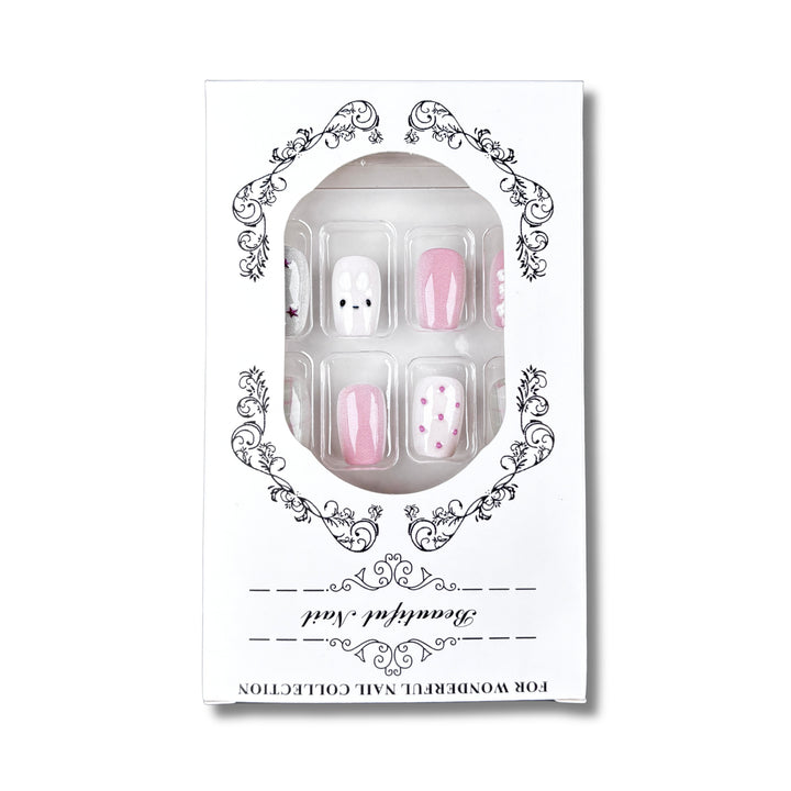 Themed Press-On Nail Art Set 1790745615