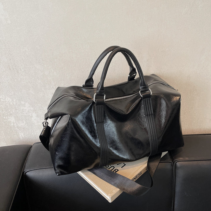 Elegant Travel Bag Made of High-Quality Artificial Leather Stornfield