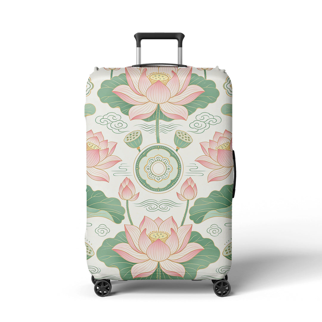 Women Hard Shell Suitcase in Elegant Bamboo Design Stornfield