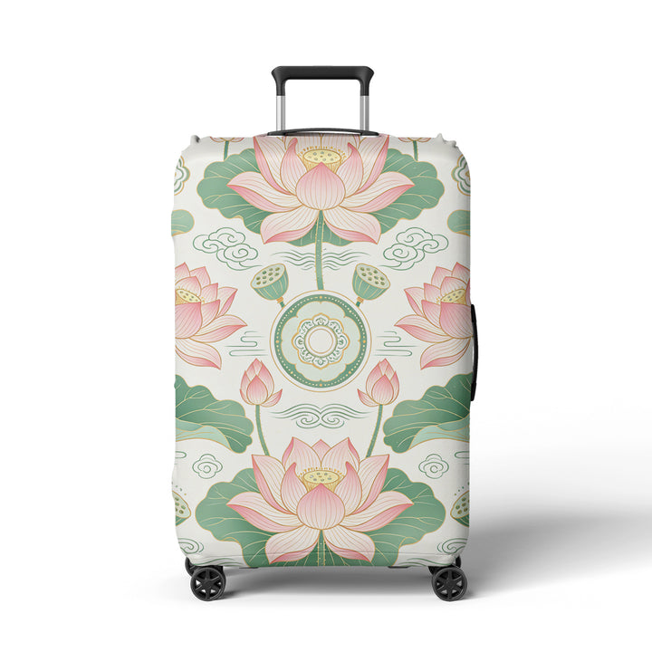 Women Hard Shell Suitcase in Elegant Bamboo Design Stornfield