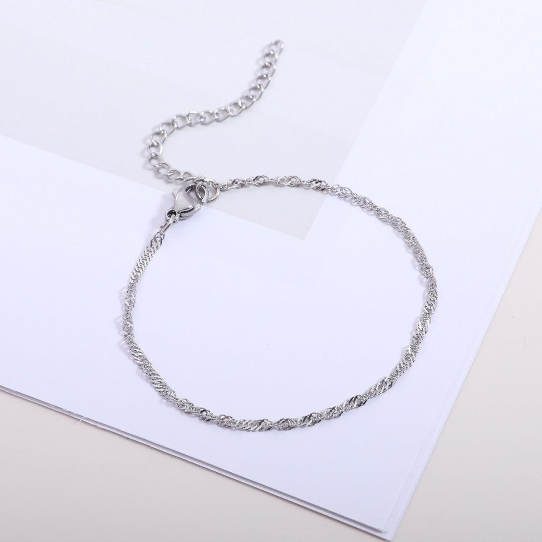 Textured Twisted Chain Bracelet Stornfield