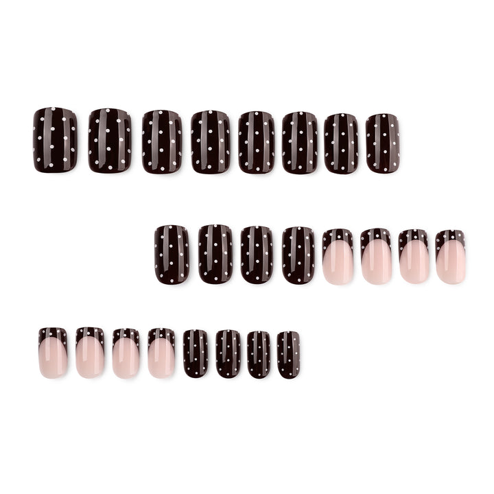 Artful Nail Art with Trendy Dot Design Stornfield