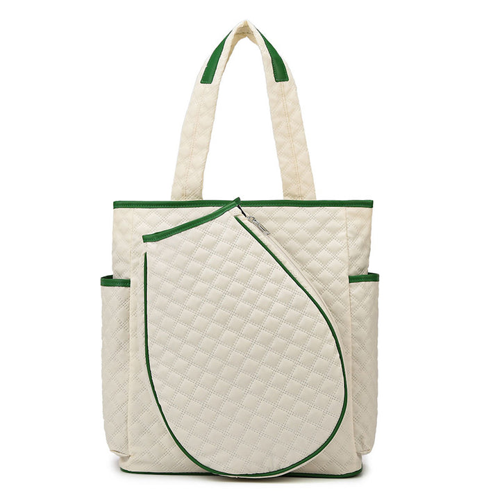Multi-Pocket Quilted Tote Bag Stornfield