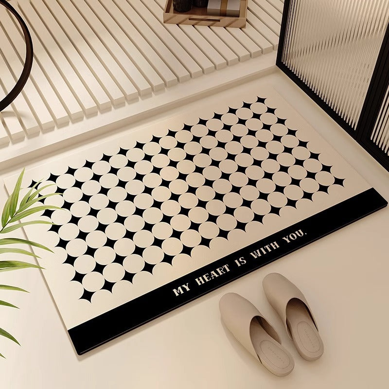 Geometric Pattern Floor Mat