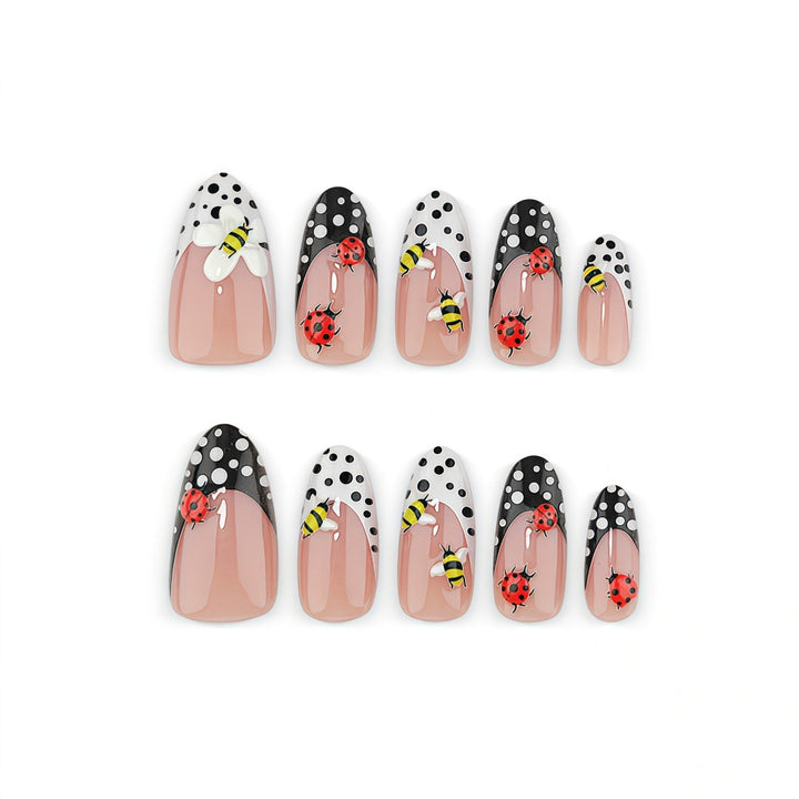 Artificial nails with cheerful animal motifs Stornfield