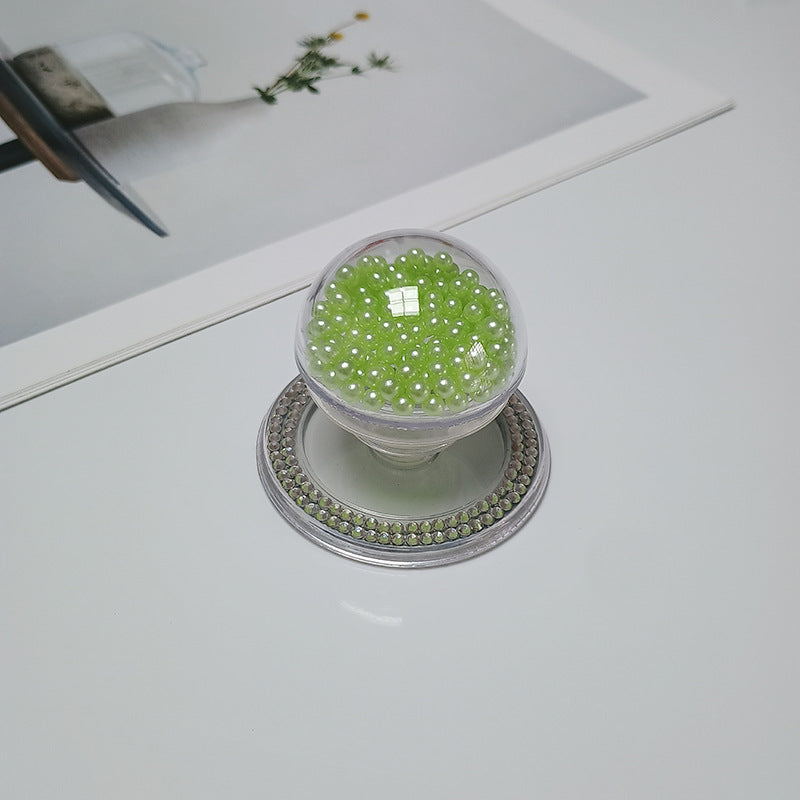 Decorative Beaded Cosmetic Mirror Stornfield