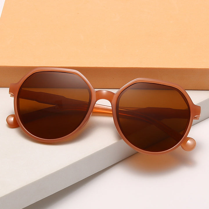 Women's fashionable sunglasses with distinctive octagonal design Stornfield