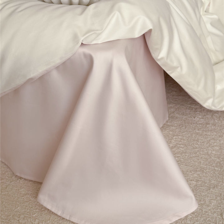 Luxurious Embroidered Satin Duvet Cover Set with Floral and Cat Motif