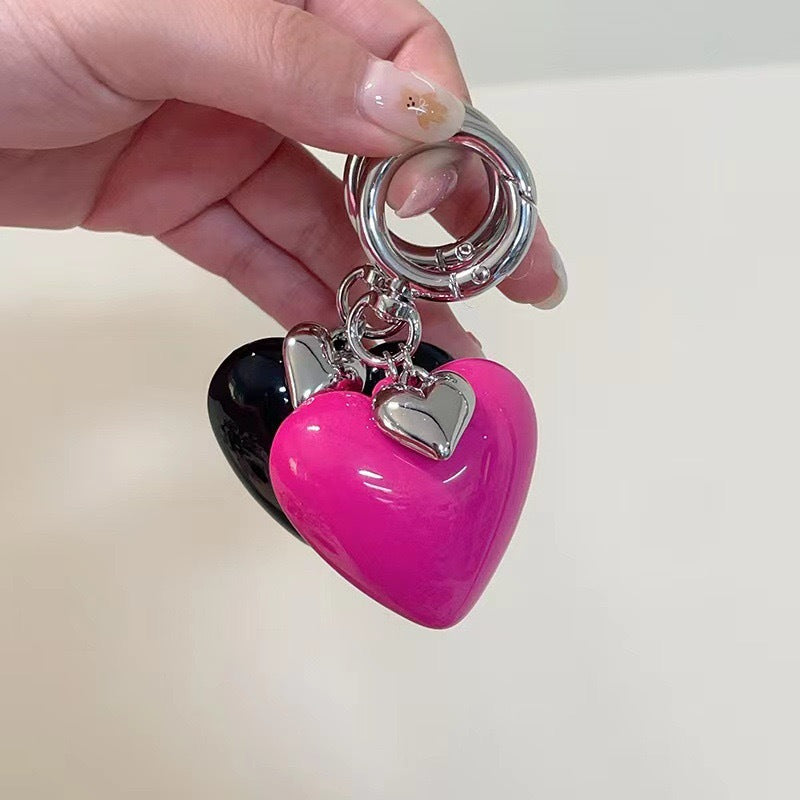 Heart-Shaped Charm Keychain Stornfield