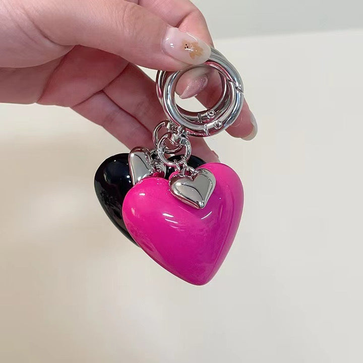 Heart-Shaped Charm Keychain Stornfield