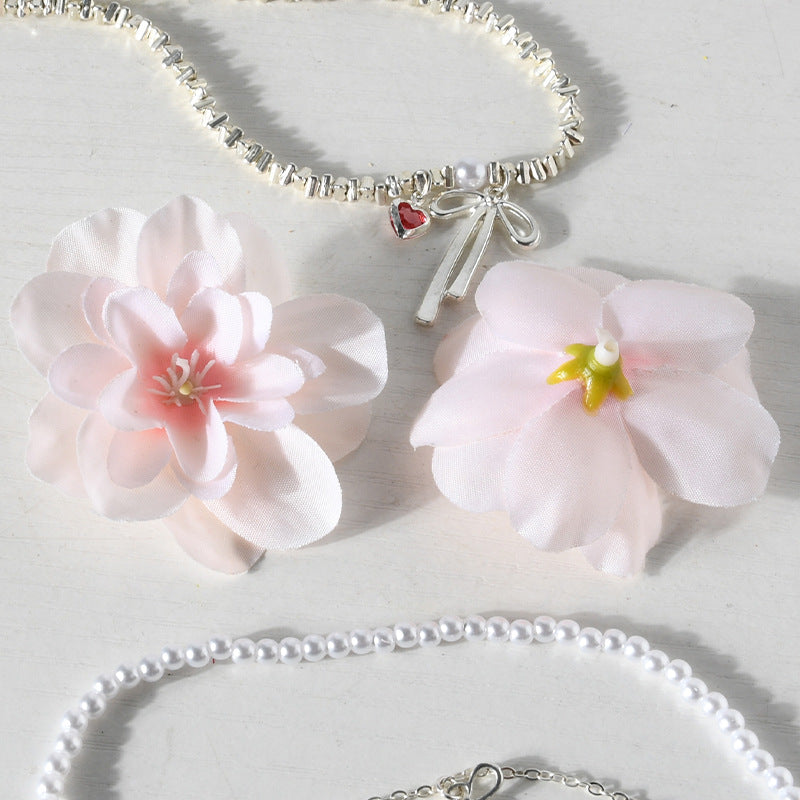 Elegant Floral Hair Clips