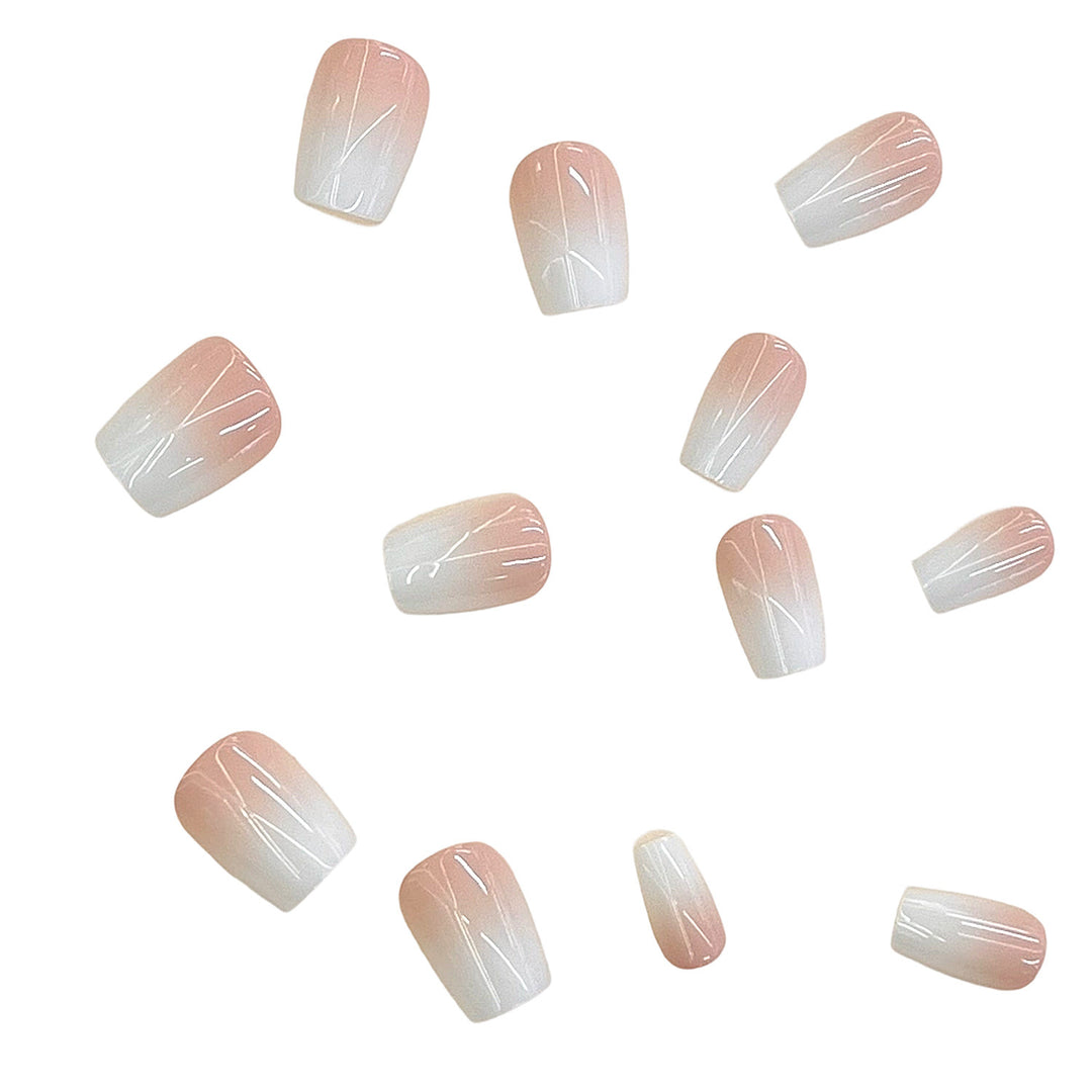 Premium Natural Finish Press-On Nail Set Stornfield