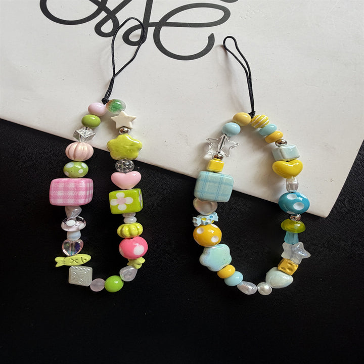 Fun Decorative Beaded Keychain Stornfield
