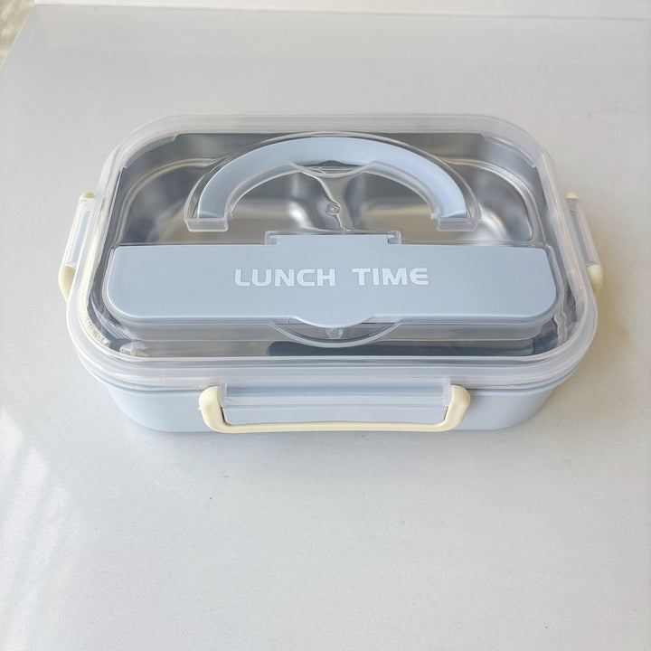 Multi-Compartment Microwave-Safe Lunch Box