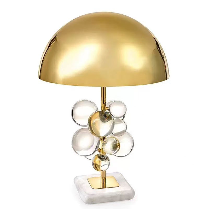 Luxurious Modern Glass Bubble Accent Lamp