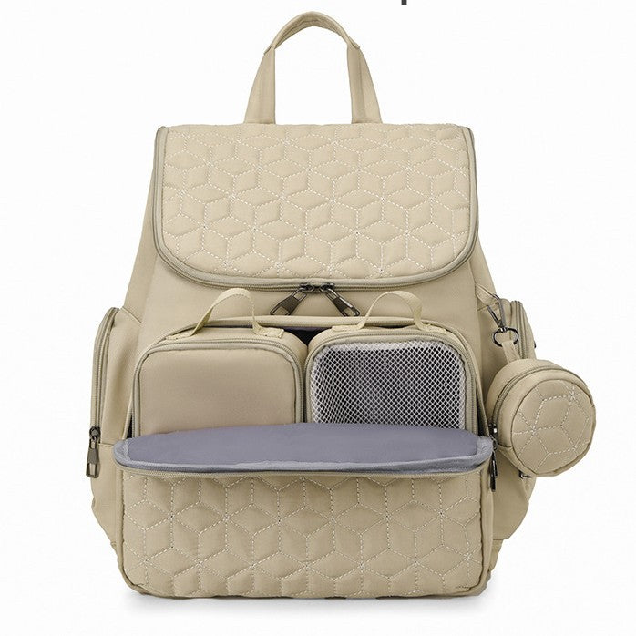 Quilted Multi-Compartment Backpack Stornfield
