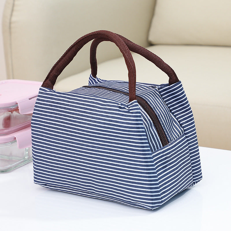 Insulated Striped Lunch Bag Stornfield