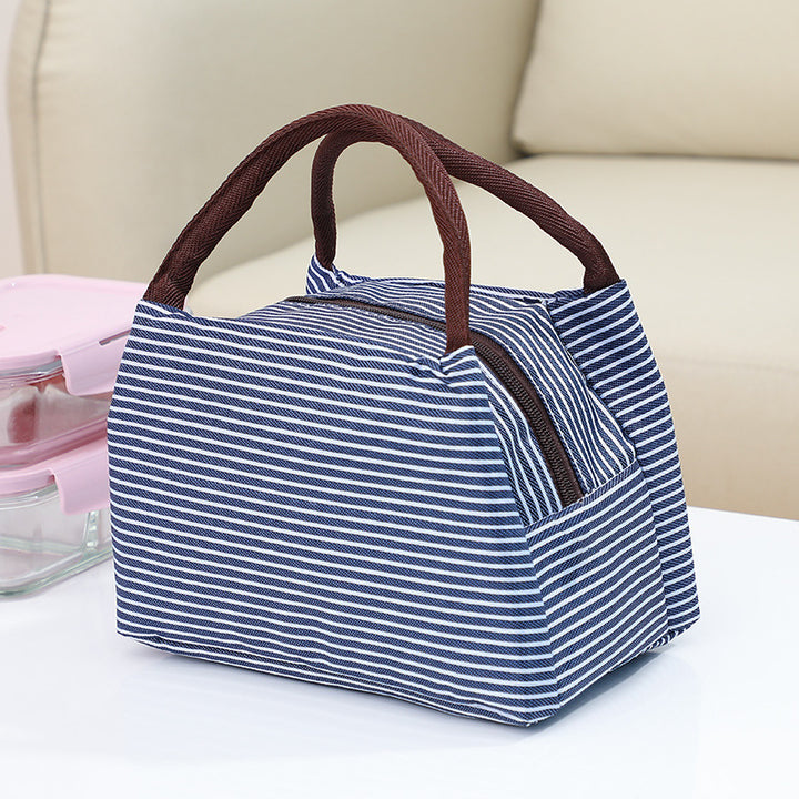 Insulated Striped Lunch Bag Stornfield