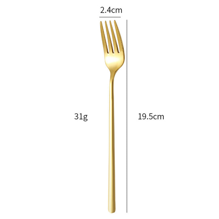 Elegant stainless steel dining fork with ergonomic handle Stornfield