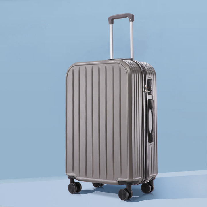 Unisex Stylish Ridged Hard-Shell Suitcase Stornfield