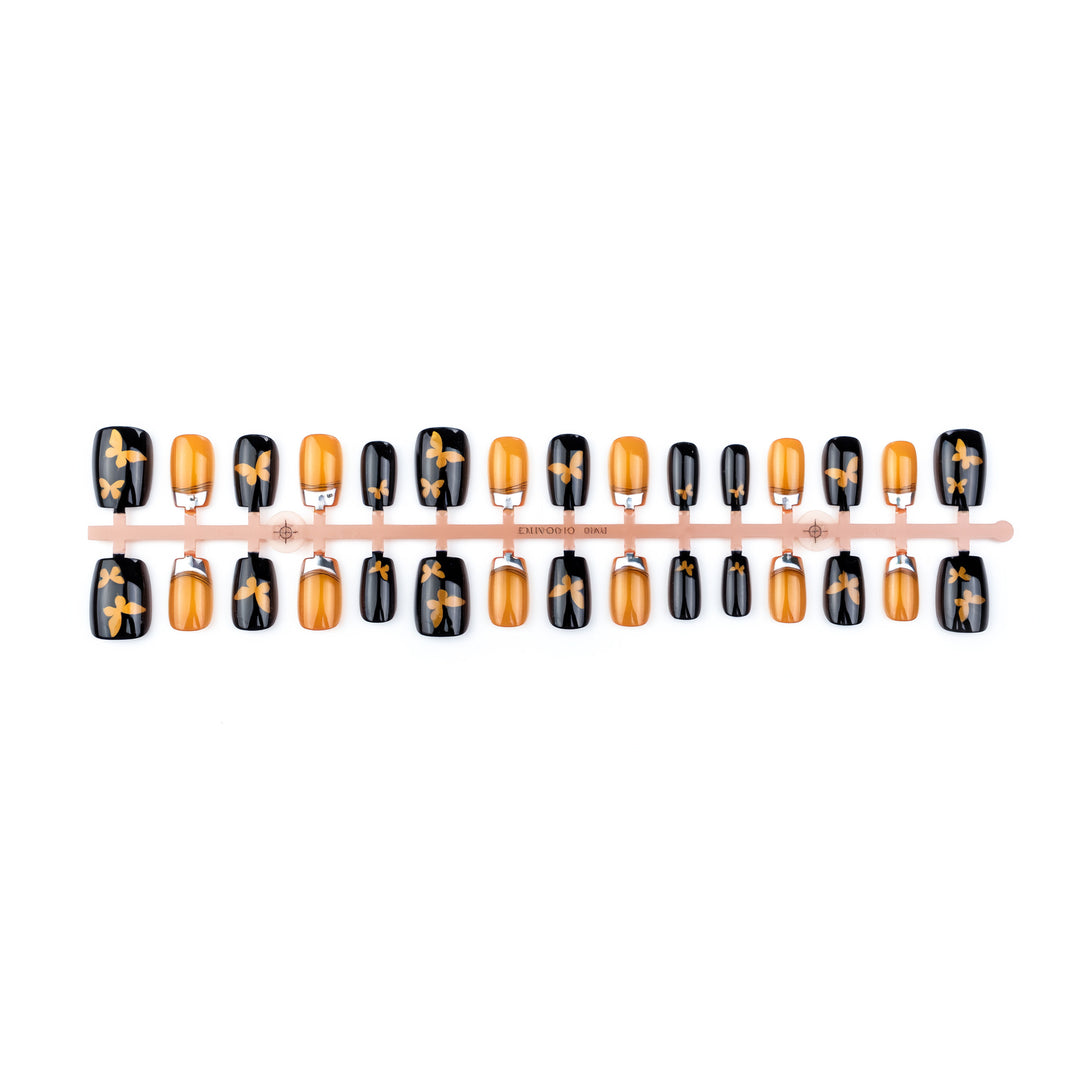 Artistic Press-On Nail Tips Set