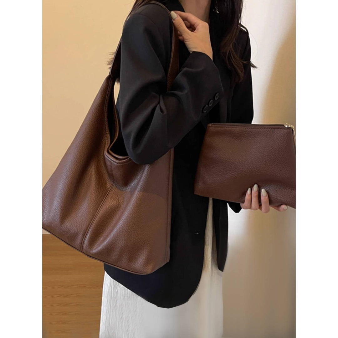 Luxurious Textured Hobo Bag Stornfield