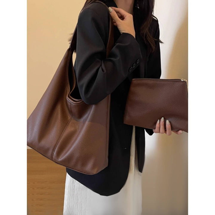 Luxurious Textured Hobo Bag Stornfield
