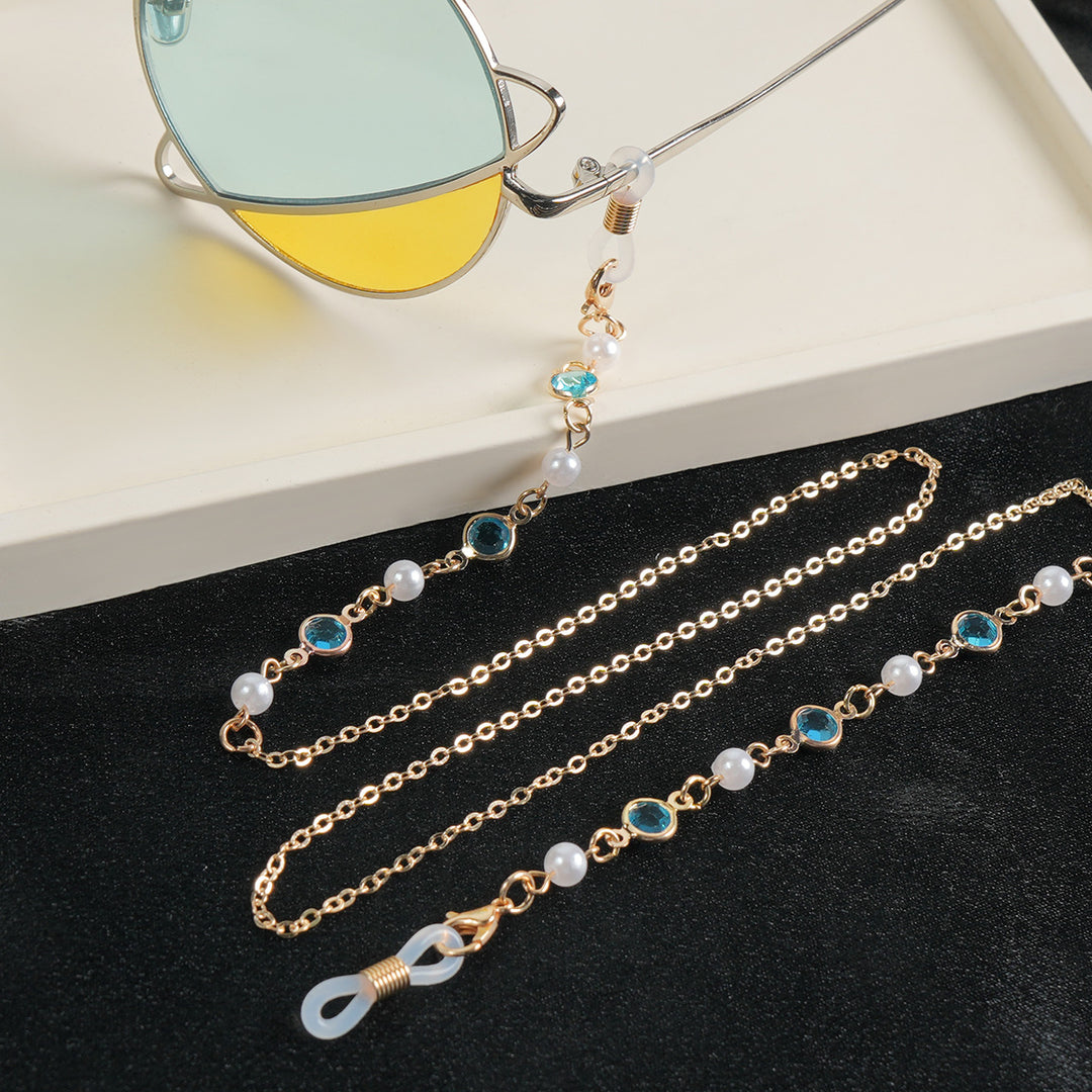 Elegant Gemstone Eyewear Chain Stornfield
