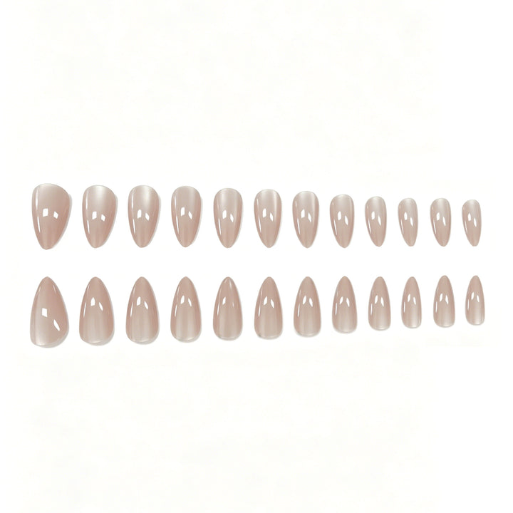 Elegant Almond-Shaped Acrylic Nail Enhancements Stornfield
