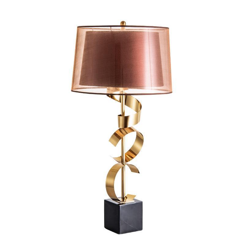 Artistic Spiral Table Lamp