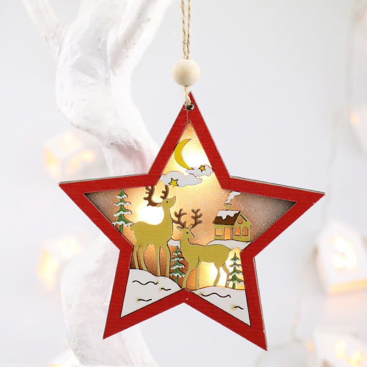 Illuminated Holiday Ornament Set