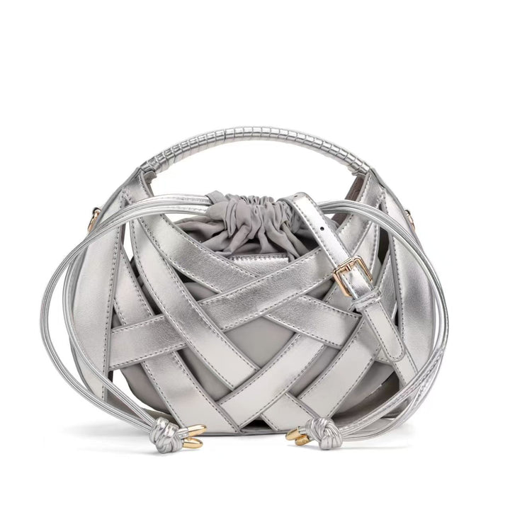 Chic Woven Handle Handbag Stornfield
