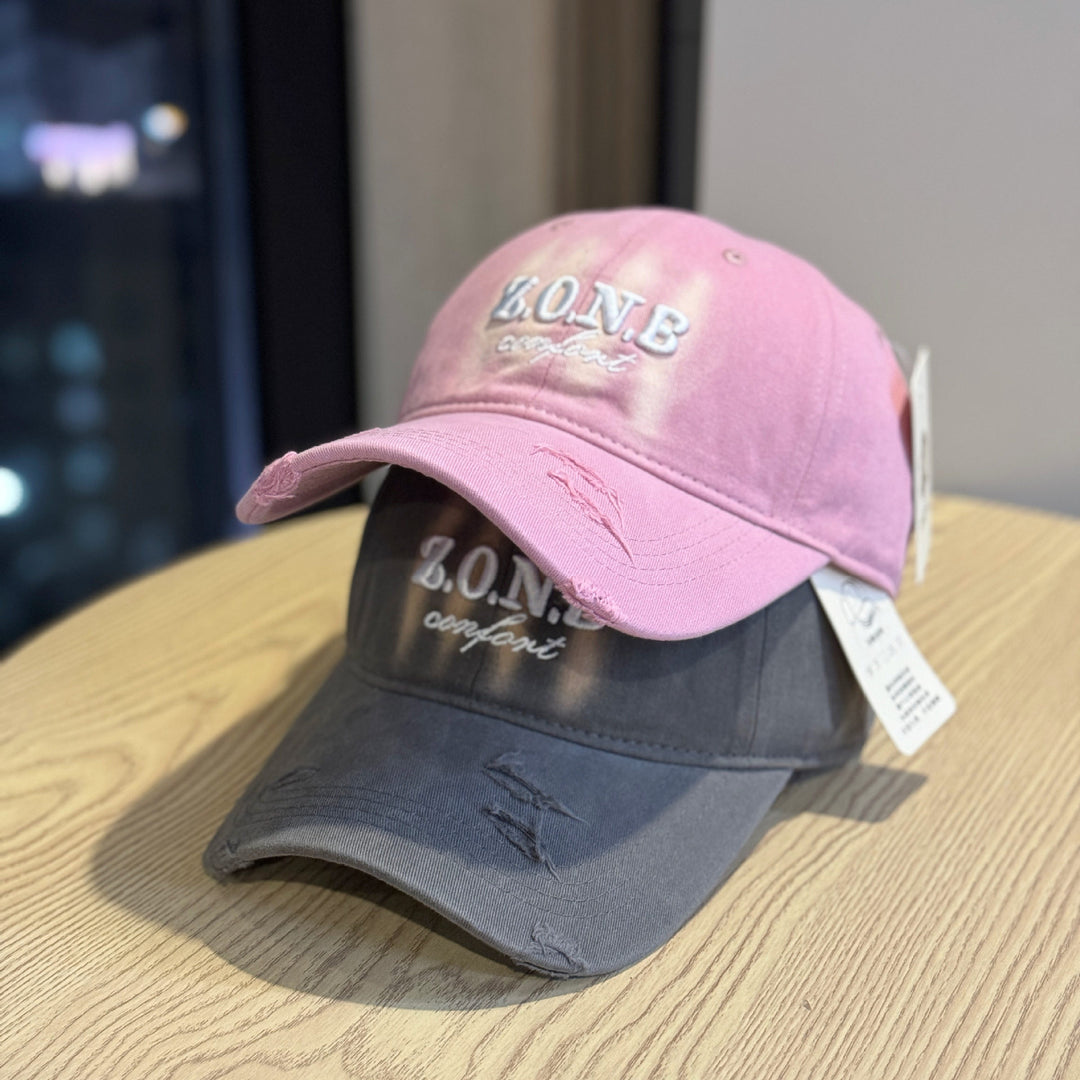 Unisex Distressed Cotton Baseball Cap Stornfield