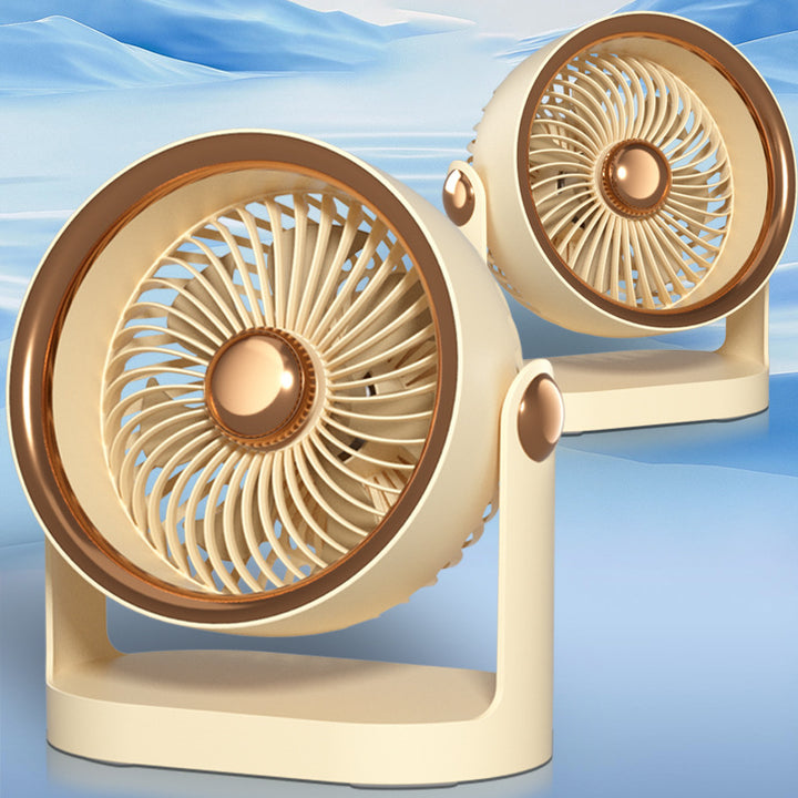 Ladies portable and rechargeable table fan Stornfield