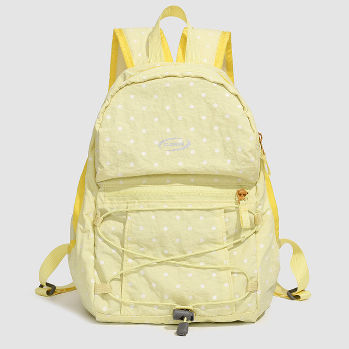 Trendy Polka Dot Casual Backpack Stornfield