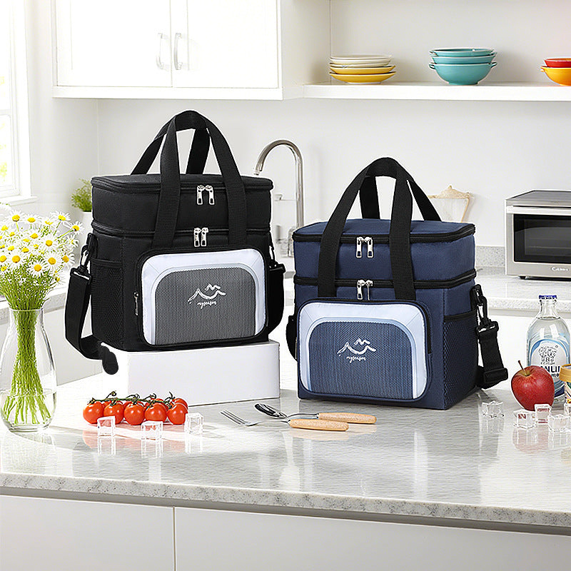 Multi-Compartment Insulated Lunch Cooler Bag Stornfield