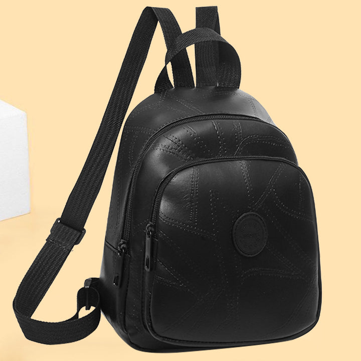 Compact Textured Backpack Stornfield