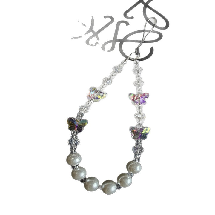Decorative Butterfly Beaded Eyewear Chain Stornfield