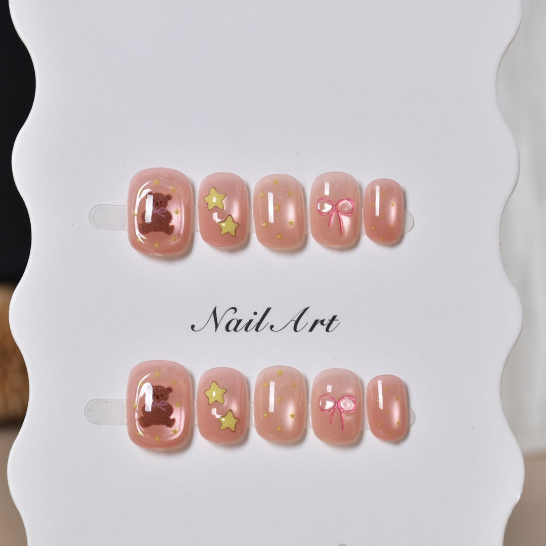 Premium Glamorous Press-On Nail Extensions Stornfield