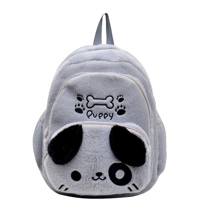 Plush Backpack in Cute Dog Design Stornfield