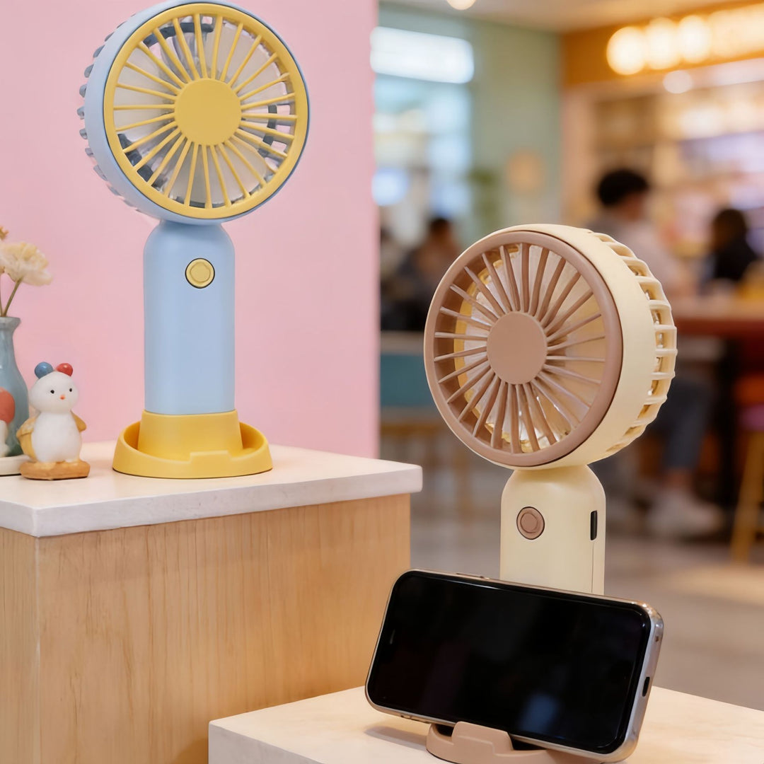 Women Portable USB Hand Fan with Flexibility Stornfield