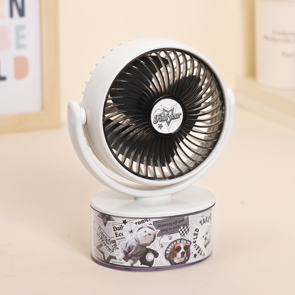 Women's Portable Cooling Fan with Animal Design Stornfield