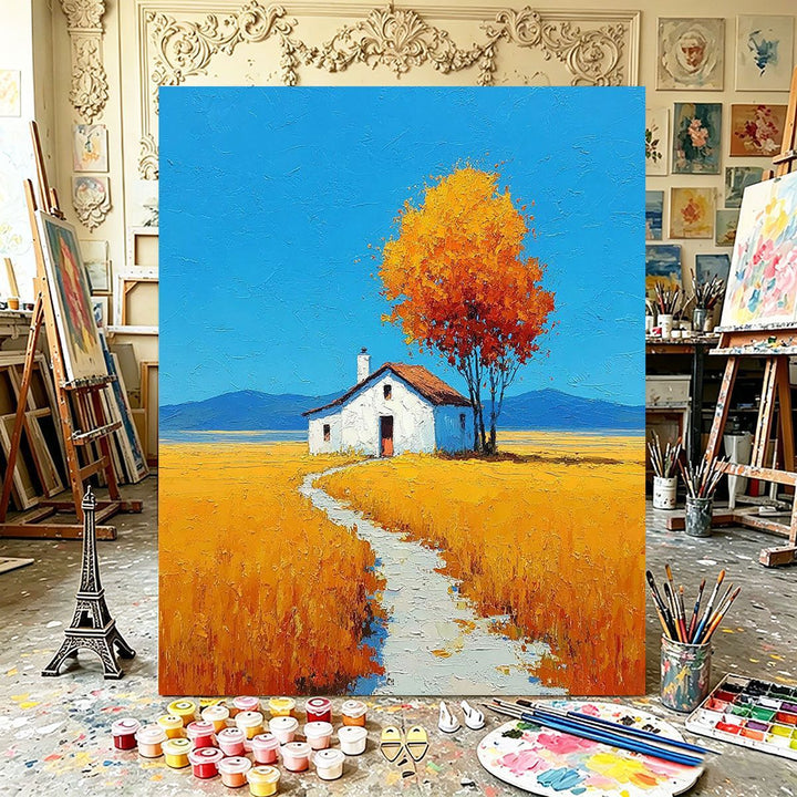 Autumn-Inspired Landscape Canvas Art Stornfield